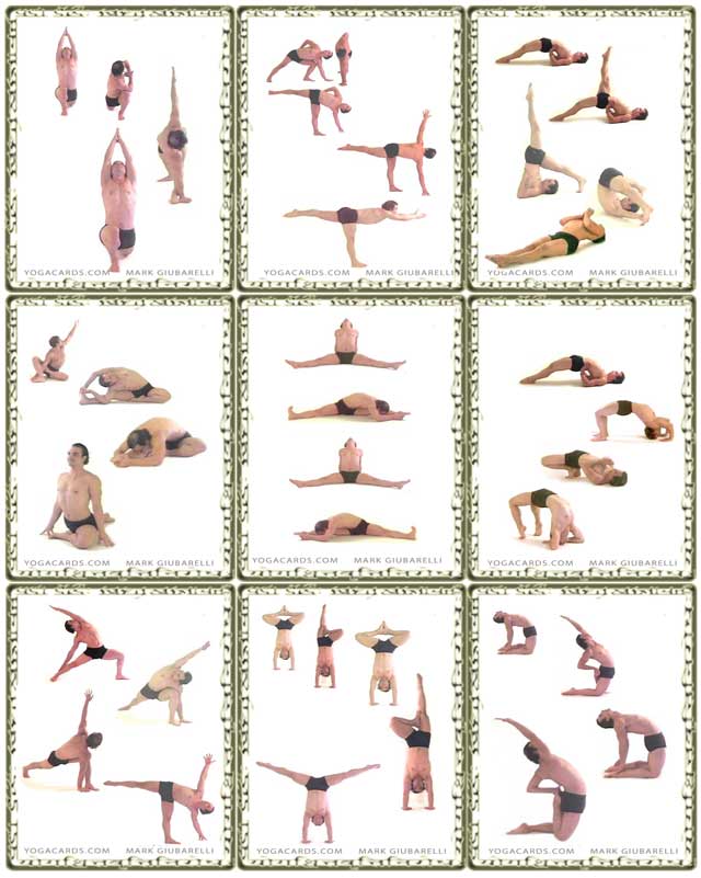 Mark by Yoga Giubarelli Source Pose  position names and Yoga  yoga  Cards