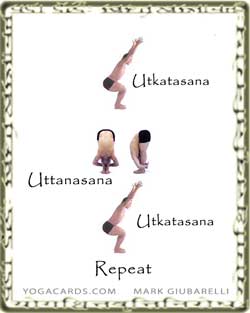 6  poses yoga by Vinyasa  Card No cards Mark Source Yoga Giubarelli