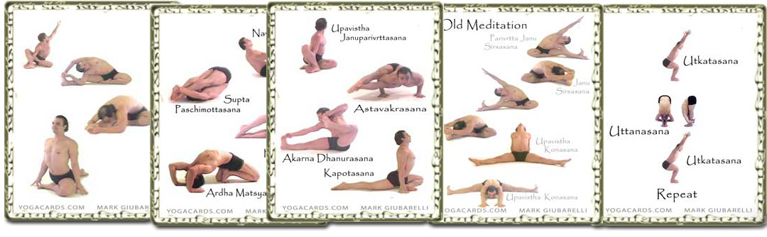 vinyasa yoga cards