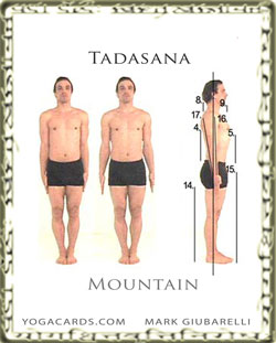 tadasana mountain yoga pose