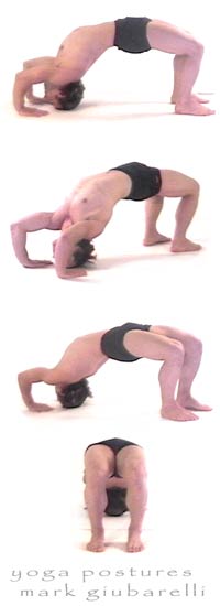 Sirsa setu bandhasanasana