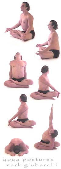 half lotus cycle meditation pose
