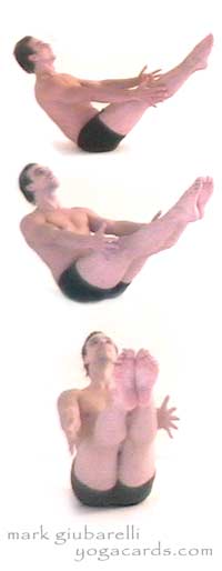 Navasana boat pose