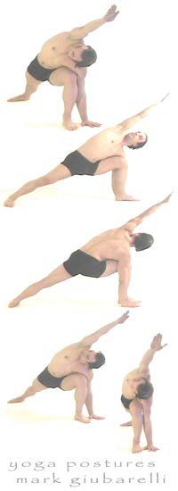 parsva-extended-side angle pose