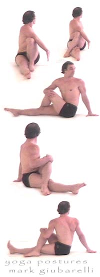 yoga posture seated twists