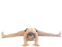 Yoga Posture Upavistha konasana