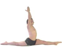 Yoga Posture hanumanasana