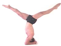 Yoga Posture headstand