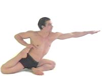 Yoga Posture Kapotasana