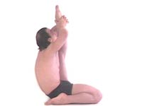 Yoga Posture Krounchasana