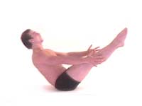 Navasana boat pose