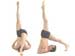 yoga Posture shoulderstand