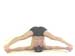 Yoga Posture supta konasana