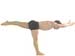 Yoga Posture Warrior 3