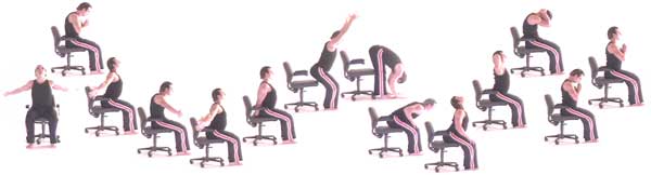 chair yoga clipart - photo #36