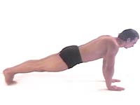 plank pose