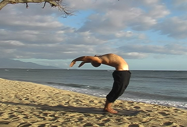 back bend yoga