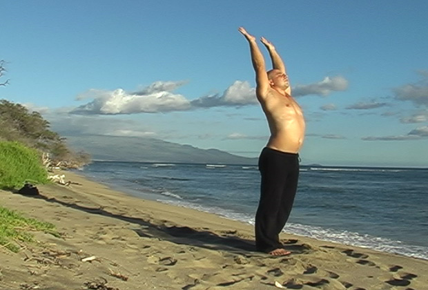 begin Sun Salutations 