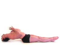 fish pose matsyasana