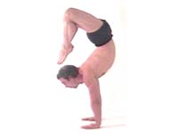 handstand scorpion