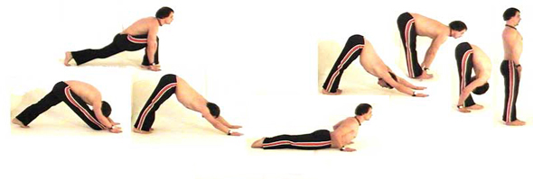 yoga pose sequence